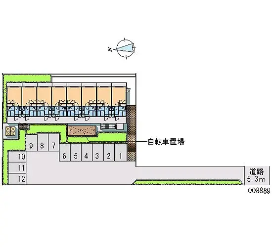 伊丹市北河原 月極駐車場